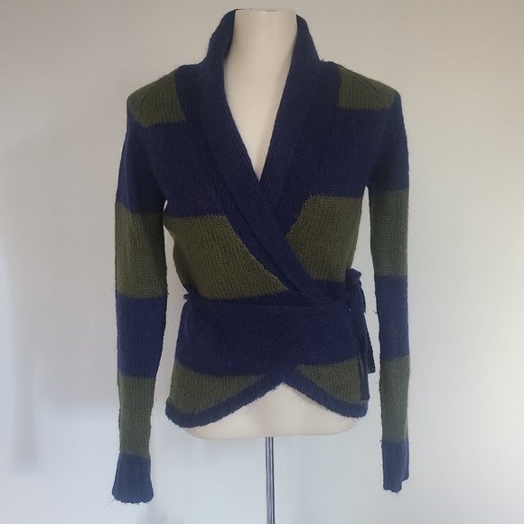 Vintage Wrap Sweater (M) - Picture 2 of 7